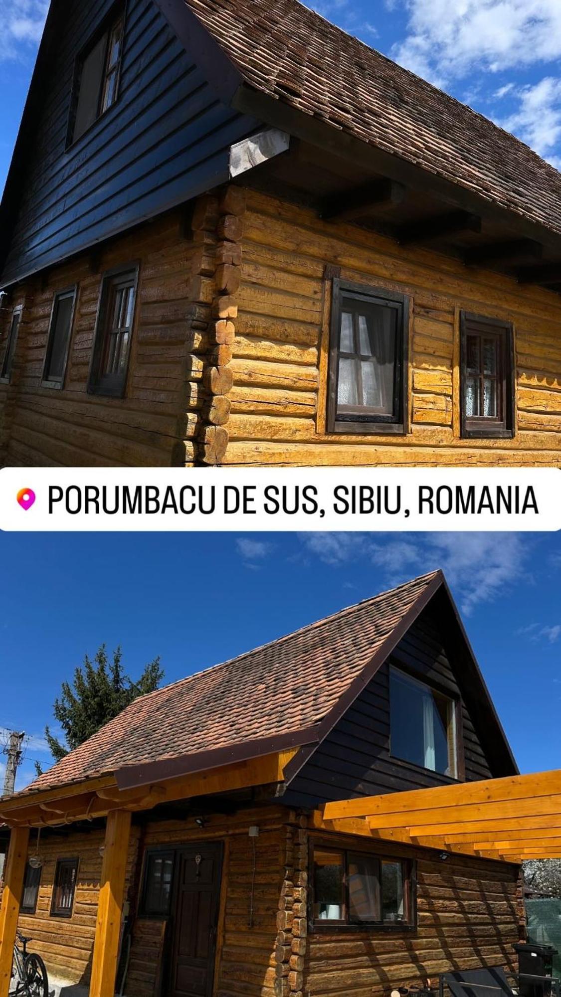Casuta Cu Tihna Villa Porumbacu de Sus Exterior photo